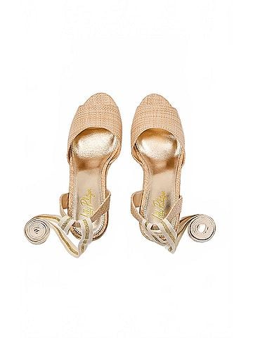 Lilly Pulitzer Women's Paley Espadrille Wedge Sandals in Natural (view 2)