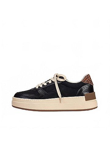 Yellow Box Women's Oberlin Flatform Sneaker in Black (view 2)