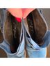Free People 100% Leather Solid Blue Ankle Boots Size EU 37 - photo 7