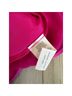Bebe 100% Polyester Solid Pink Casual Dress Size L - photo 5