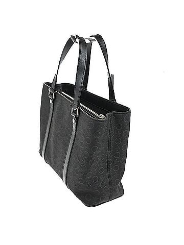 Céline Tote Bag Canvas Black Canvas Tote Bag Bag (view 2)