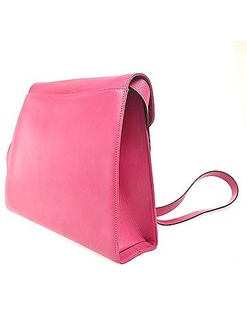 Salvatore Ferragamo Vintage Shoulder Bag Leather Pink Leather Shoulder Bag Bag (view 2)