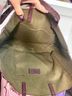 Orciani 100% Leather Brown Burgundy Leather Tote One size - photo 3