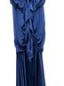 Alexandre Vauthier Solid Blue Cocktail Dress Size 10 - photo 5