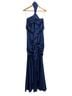 Alexandre Vauthier Solid Blue Cocktail Dress Size 10 - photo 3