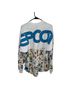 Disney 100% Cotton Print White Blue Long Sleeve Top Size S - photo 2
