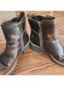 Naturalizer 100% Leather Solid Brown Ankle Boots Size 9 1/2 - photo 7