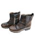 Naturalizer 100% Leather Solid Brown Ankle Boots Size 9 1/2 - photo 1