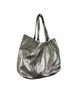 T Tahari 100% Leather Solid Silver Black Shoulder Bag One size - photo 2