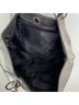 T Tahari 100% Leather Solid Silver Black Shoulder Bag One size - photo 6