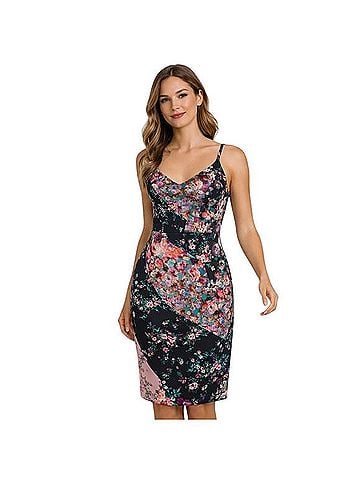 Black Halo Esmie Canna Cocktail Dress (view 1)