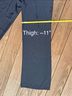 P. Johnson 100% Silk Blue Silk Pants Size 4 - photo 12