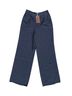 P. Johnson 100% Silk Blue Silk Pants Size 4 - photo 1