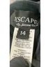 Xscape 100% Polyester Ombre Black Cocktail Dress Size 14 - photo 4