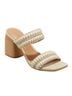 Universal Thread Solid White Tan Sandals Size 8 - photo 1