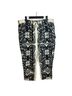 Pilcro Bow Print Blue White Casual Pants Size XL - photo 1