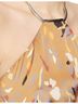 Reiss 100% Polyester Print Gold Pink Cocktail Dress Size 0 - photo 4