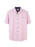 Distortion Polka Dots Pink Short Sleeve Button-Down Shirt Size 14 - photo 1