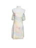 Amanda Uprichard 100% Polyester 5% Spandex Multi Color Cocktail Dress Size L - photo 1