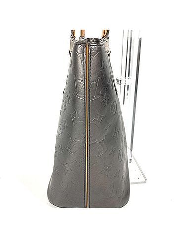 Louis Vuitton LOUIS VUITTON M55112 Monogram Matte Stockton Tote Bag, Shoulder Leather, Men's and Women's, Black (view 2)
