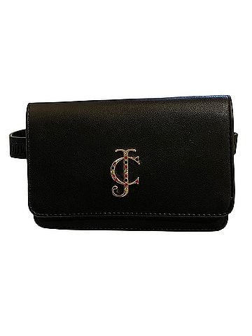 Juicy Couture JC Logo Rhinestone Belt Bagll Leather Belt Bag (view 1)