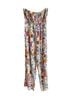 Maronie 100% Rayon Floral Multi Color Jumpsuit Size M - photo 3