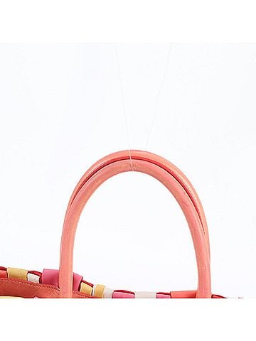 Prada Excellent condition Prada Tessuto nylon and leather 2-way shoulder bag/crossbody tote bag for women. (view 2)