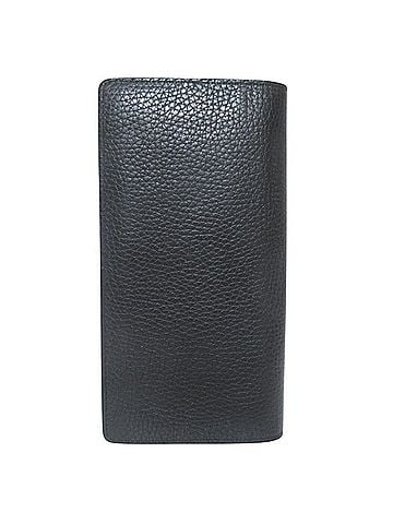 Louis Vuitton LOUIS VUITTON Louis Vuitton Portefeuille Brazza Taurillon Leather Long Wallet Bi-fold Black Men's (view 2)