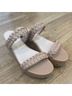Stuart Weitzman Print Tan Brown Sandals Size 9 - photo 8