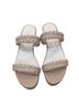 Stuart Weitzman Print Tan Brown Sandals Size 9 - photo 1