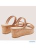 Stuart Weitzman Print Tan Brown Sandals Size 9 - photo 4