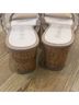 Stuart Weitzman Print Tan Brown Sandals Size 9 - photo 6