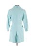 Banana Republic 100% Polyester 100% Cotton Tweed Solid Blue Coat Size S - photo 2