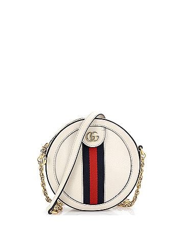 Gucci Ophidia Round Shoulder Bag Leather Mini (view 1)