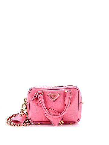 Prada Bauletto Bag Saffiano Leather Mini (view 1)