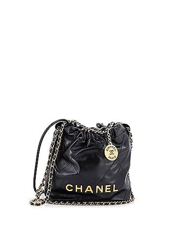 Chanel 22 Chain Hobo Quilted Calfskin Mini (view 1)