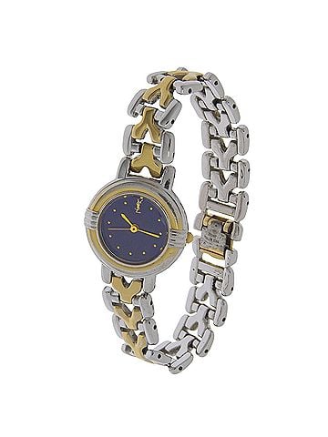 Yves Saint Laurent Yves Saint Laurent YVES SAINT LAURENT watch 5430-F43089 Stainless steel Made in Japan Quartz Analog Blue dial Women's (view 2)