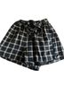 American Eagle Outfitters Checkered-gingham Black White Board Shorts Size S - photo 1