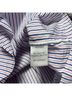 Parker 100% Cotton Stripes Multi Color Short Sleeve Blouse Size S - photo 6