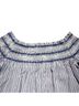 Parker 100% Cotton Stripes Multi Color Short Sleeve Blouse Size S - photo 3