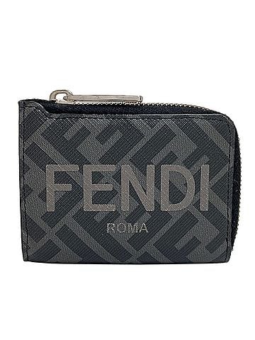 Fendi Fendi Zucca pattern coin case, PVC, women's. (view 1)