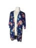 Do Everything in Love 100% Viscose Floral Multi Color Jacket One size - photo 1