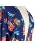 Do Everything in Love 100% Viscose Floral Multi Color Jacket One size - photo 3