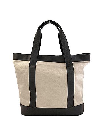 Balenciaga Balenciaga 374767 Navy Tote Bag, Canvas/Leather, Women's BALENCIAGA (view 2)