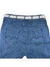 Spell 100% Cotton Solid Blue White Jeans Size L - photo 14