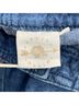Spell 100% Cotton Solid Blue White Jeans Size L - photo 8