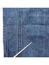 Spell 100% Cotton Solid Blue White Jeans Size L - photo 12