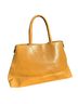 FURLA 100% Leather Solid Yellow Leather Shoulder Bag One size - photo 2