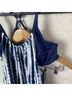 Athleta Tie-dye Blue White Sleeveless Top Size 4 - photo 5