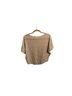 Kira Floral Tan Short Sleeve Blouse Size M - photo 2